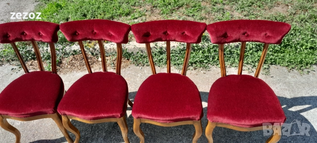 Столове ретро-4бр.№034, снимка 3 - Столове - 52246629