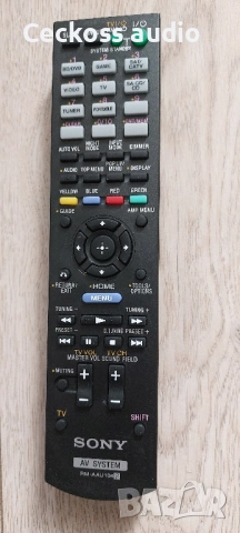 Дистанционно за ресивъри SONY , снимка 2 - Ресийвъри, усилватели, смесителни пултове - 52011905