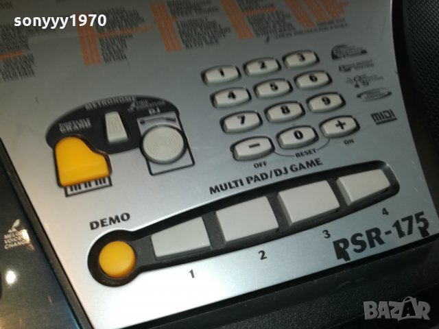 YAMAHA PSR-175 С DJ ЕФЕКТИ-ВНОС ГЕРМАНИЯ 2709211159, снимка 9 - Синтезатори - 34266719