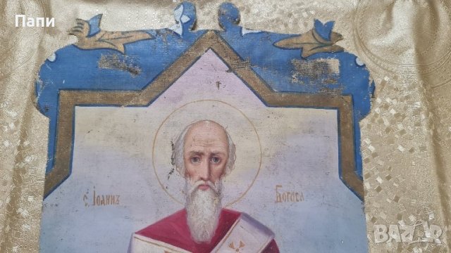 Двулицева руска  икона от  ранен 19-ти век, снимка 11 - Други ценни предмети - 42090933