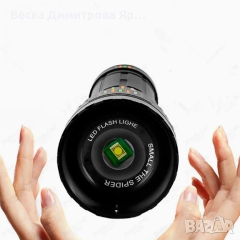 Светодиоден фенер Smiling Shark YM-G600 с телескопично увеличение и PowerBank функция, снимка 8 - Къмпинг осветление - 51327177