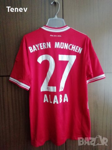 Bayern Munich David Alaba Adidas оригинална фланелка тениска Байерн Мюнхен Алаба , снимка 1 - Тениски - 37567982