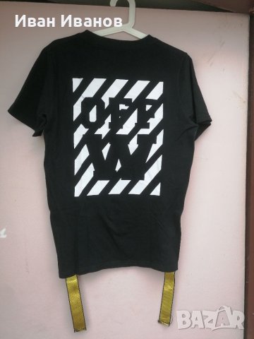 тениска Off-White  размер М , снимка 5 - Тениски - 38290589