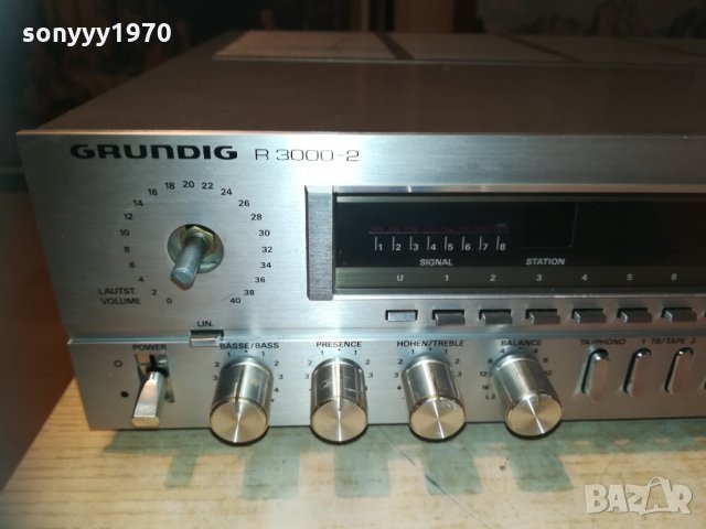 GRUNDIG R3000-2 MADE IN GERMANY 0202211244, снимка 6 - Ресийвъри, усилватели, смесителни пултове - 31650301
