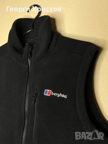 Berghaus Fleece Vest Мъжки Елек, снимка 3 - Спортни дрехи, екипи - 48775972