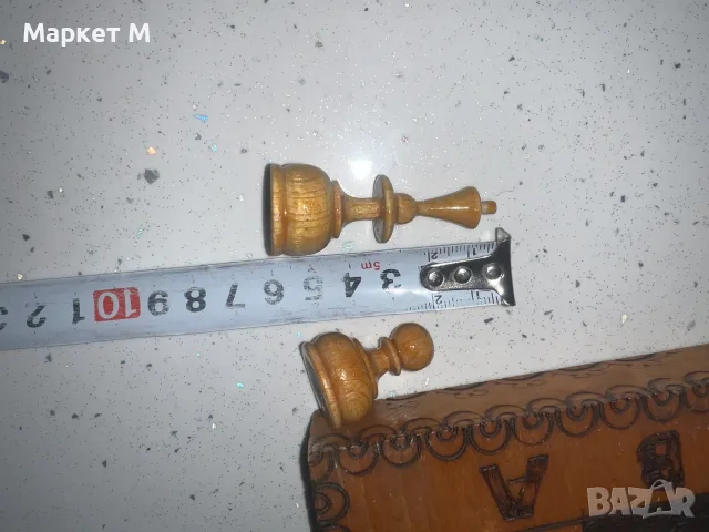 Шах с дървени фигупи, снимка 6 - Други спортове - 55734393