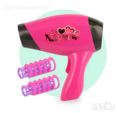 Фризьорски комплект със Сешоар Преса и аксесоари , снимка 2 - Други - 48503126