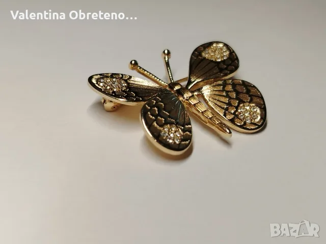 Брошка Пеперуда Grossé vintage jewellery