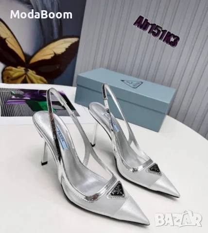 Prad🅰️ дамски обувки на ток Различни цветове , снимка 3 - Дамски обувки на ток - 48565765