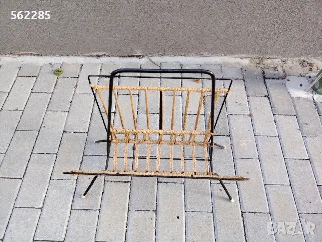 Поставка за вестници и списания , снимка 2 - Декорация за дома - 56222222