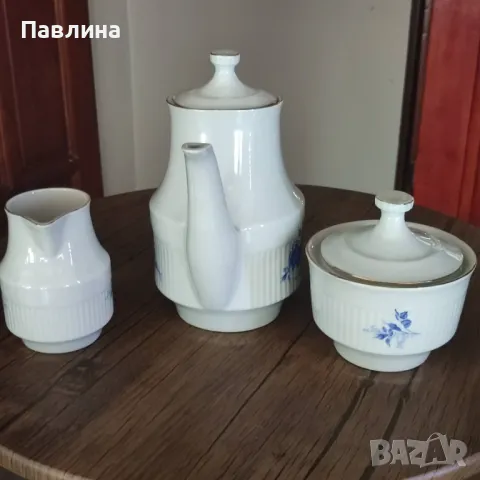 Български порцеланов комплект, снимка 12 - Сервизи - 48546237