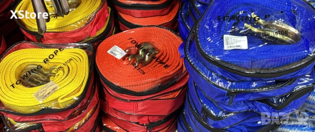 Въже колан за теглене, 5,8 или 10 тона, дължина 4м, снимка 7 - Аксесоари и консумативи - 52482317