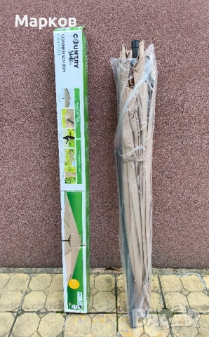 Нов Градински Чадър , снимка 3 - Градински мебели, декорация  - 52549768