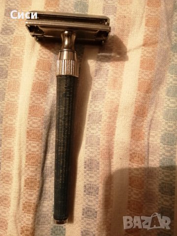 Метална самобръсначка , снимка 2 - Други ценни предмети - 38077615