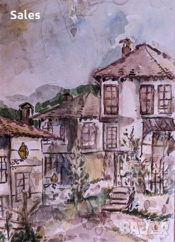 Картини акварел , снимка 11 - Картини - 40666733