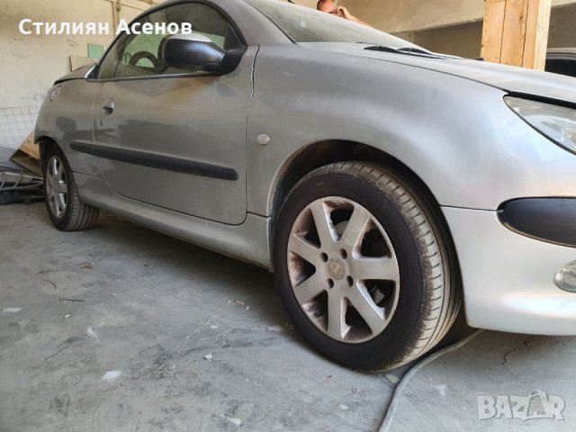 Пежо 206 цц peugeot 206 cc на части, снимка 2 - Автомобили и джипове - 30112076