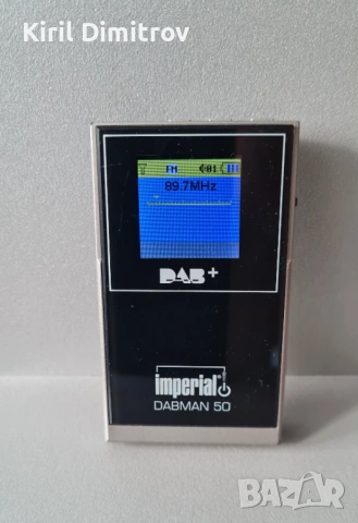Imperial DABMAN50 – компактно дигитално радио за слушалки, снимка 2 - Радиокасетофони, транзистори - 54216789