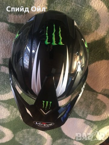 Затворена каска с очила и откачаща се брада, снимка 3 - Аксесоари и консумативи - 30968903