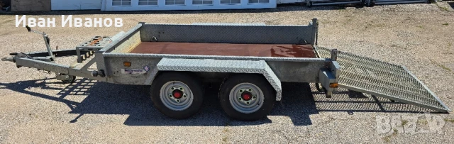 Ремарке за строителна техника 2700кг., снимка 5 - Ремаркета - 50463129