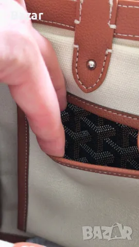 Goyard Дамска Чанта Кафа Кожа Women Bag, снимка 3 - Чанти - 49605589