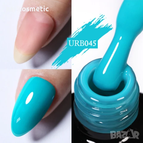 Uv&Led ПРОФЕСИОНАЛНА КАУЧУКОВА БАЗА 7 МЛ В ЯРКИ НАСИТЕНИ ЦВЕТОВЕ - NEON , снимка 9 - Продукти за маникюр - 50591838