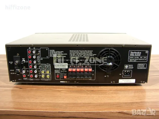 Ресивър  Technics sa-gx350 , снимка 6 - Ресийвъри, усилватели, смесителни пултове - 47972083