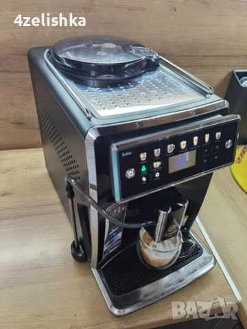 Saeco Xelsis SM - внос , с БГ меню , в оригинален кашон, снимка 13 - Кафемашини - 53892243