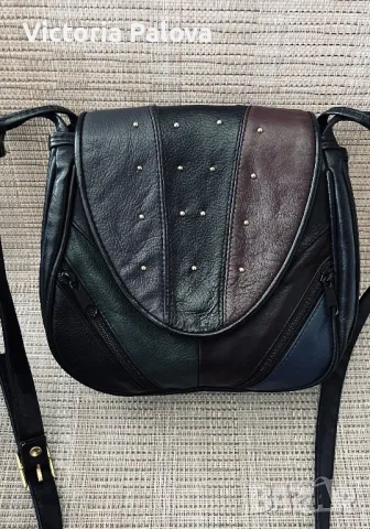 Удобна кожена чанта Германия, снимка 2 - Чанти - 47947691