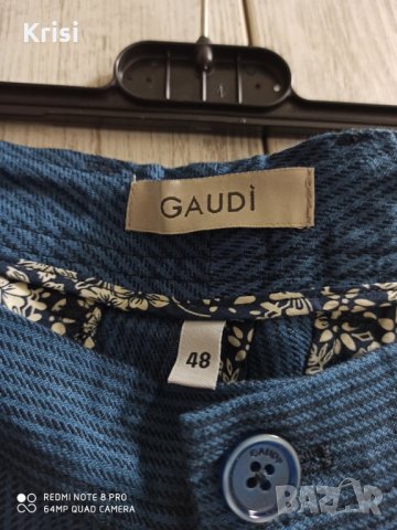 Мъжки спортно-елегантен панталон GAUDI, снимка 3 - Панталони - 29349205