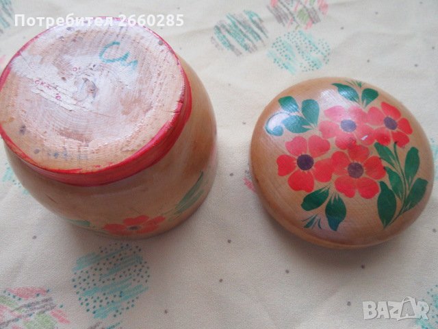 КРАСИВА РУСКА ДЪРВЕНА КУТИЙКА, снимка 3 - Други - 29660592