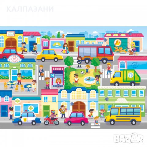 CLEMENTONI Пъзел In the City 27114, снимка 2 - Игри и пъзели - 31873636