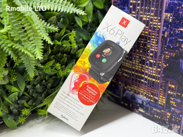 ! НоВо ! Xplora X6 play детски смарт часовник Nano Sim