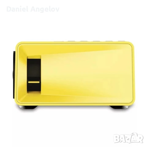 Мини портативен LED проектор YG300, снимка 4 - Плейъри, домашно кино, прожектори - 50859538