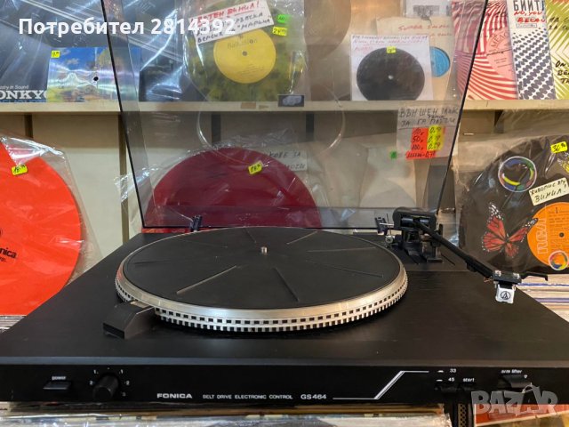 Грамофон FONICA GS 464 по лиценз на швейцарският THORENS TD-180, снимка 2 - Грамофони - 42386333