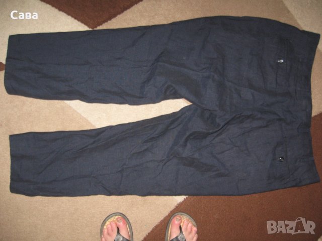 Ленен панталон VIGANO 1959  мъжки,Л, снимка 3 - Панталони - 37575444