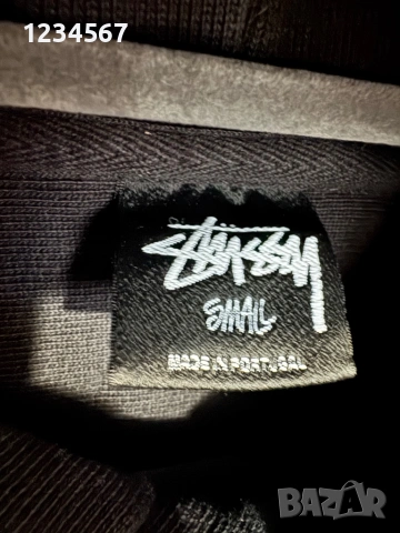 Stussy Built Tough Pigment Dyed Hoodie Black., снимка 4 - Суичъри - 54188429