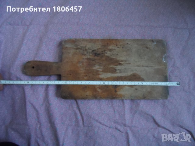 стара дървена дъска, снимка 3 - Антикварни и старинни предмети - 31811724