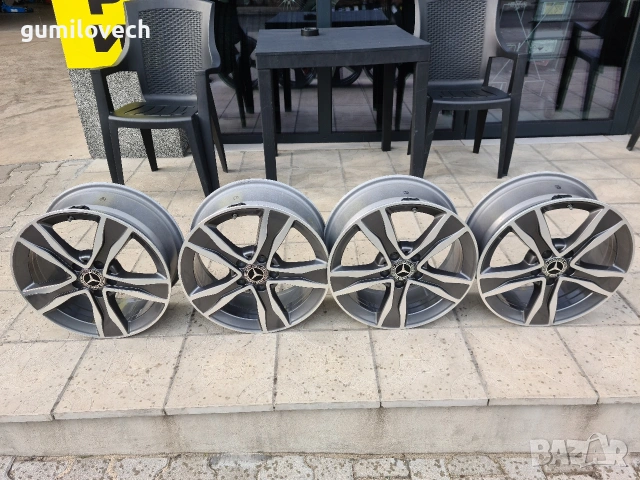 Оригинални Джанти Мерцедес C-Klasse W205-17 цола, снимка 10 - Гуми и джанти - 53118804