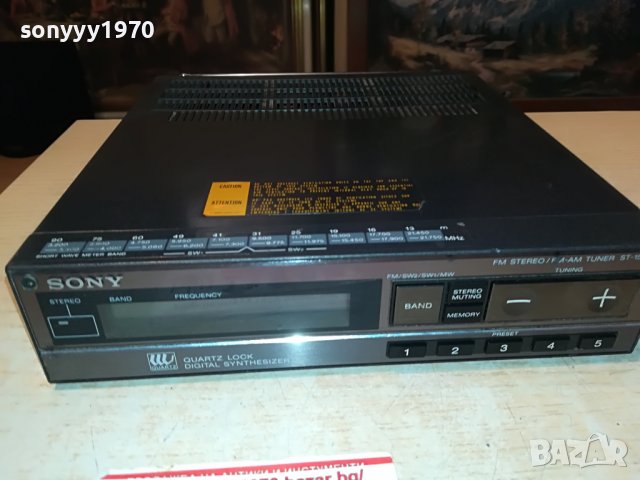 🛑sony time-sony st-158 made in japan 1709221846, снимка 4 - Ресийвъри, усилватели, смесителни пултове - 38032670