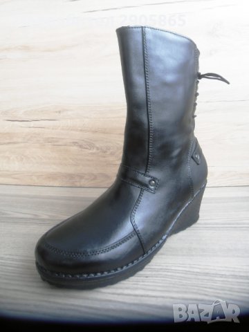 Нови кожени български боти, снимка 2 - Дамски боти - 31829762