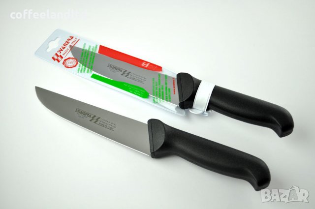 Месарски нож 18см - 6635/Черен, снимка 1 - Прибори за хранене, готвене и сервиране - 31826325