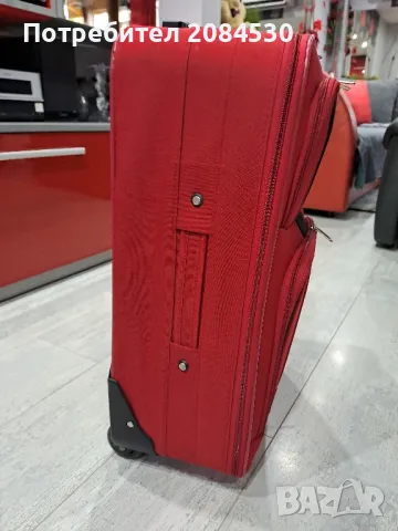 Куфар с колелца и телескопична дръжка , снимка 7 - Куфари - 49126991