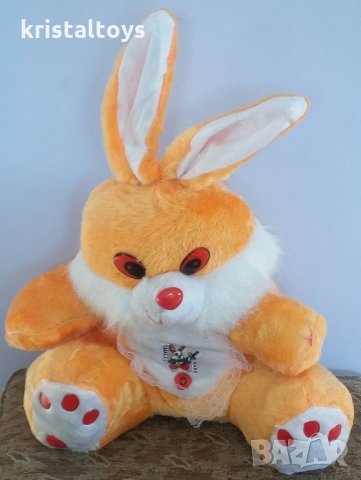 Детски плюшен Заек с дълги уши, от приказките, снимка 1