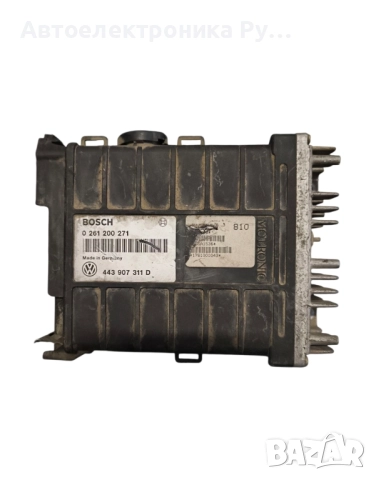 КОНТРОЛЕР НА ДВИГАТЕЛЯ VW VOLKSWAGEN PASSAT B3 1.8 BOSCH 0 261 200 271, 0261200271, 443 907 311 D 