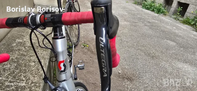 карбонов шосеен велосипед Scott foil ultegra di2 2х10. Размер 54., снимка 9 - Велосипеди - 50348522