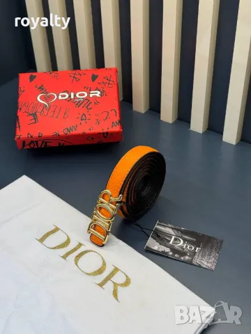 Christian Dior дамски колани естествена кожа , снимка 6 - Колани - 49690323