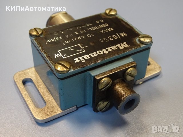 Пресостат Norgren Martonair M/635C Electromechanical pressure switch pneumatic, снимка 5 - Резервни части за машини - 40620537