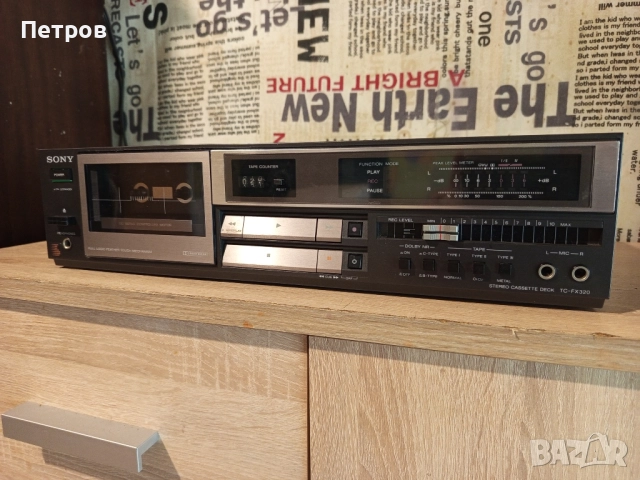 Дек"SONY"TC-FX320, снимка 6 - Декове - 52134225