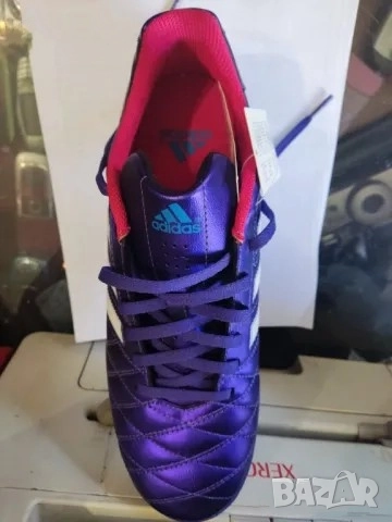 Маратонки (и 48 номер) Adidas Кожени маратонки Адидас номер 48 Детски обувки НОВИ! Калеври Nike 90, снимка 3 - Маратонки - 51945072