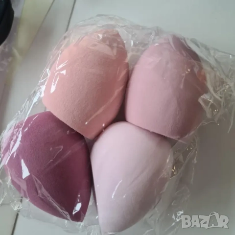 Комплект от 4 бр. тампони за нанасяне на грим , снимка 7 - Комплекти и лотове - 51802234